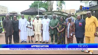 ITV & Radio Management Honours Vice Chairman Sir, Chief, (Dr.) Lucky Igbinedion