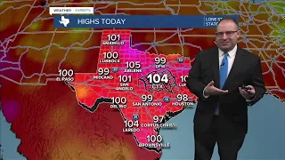 Temps keep increasing into this August weekend