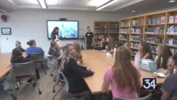 Space-X employee, Whitney Point alum talks to students