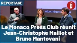 Le Monaco Press Club réunit Jean Christophe Maillot et Bruno Mantovani