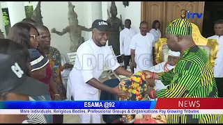 More Individuals, Religious Bodies, Professional Groups And Organisations Pay Glowing Tributes