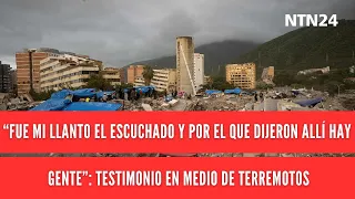 "It was my crying that was heard, and that’s how they knew there were people there": Testimony am...