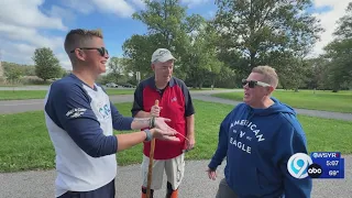 Walking toward a cure for CMT, Liverpool native with CMT raises awareness with walk