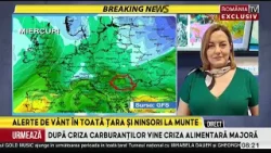 Iarnă în toată regula înainte de Paște. Ninge abundent în mai multe zone ale țării