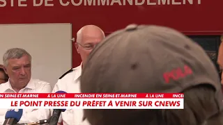 Pierre Ory, préfet de Seine-et-Marne : «Le feu n’est pas fixé, les pompiers se battent pied à pied»