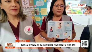 Chiclayo: Breastfeeding Week kicks off.