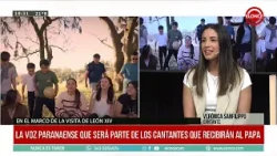 The voice that will sing for the Pope during his visit to the country - Verónica Sanfilippo 10/29/26