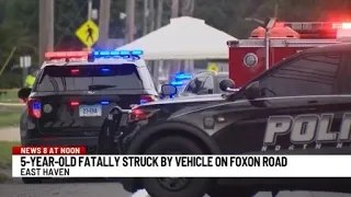 5-year-old boy fatally struck by vehicle on Foxon Road in East Haven