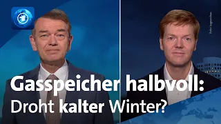 Energie-Experte: „Gasspeicher sind systemkritisch"