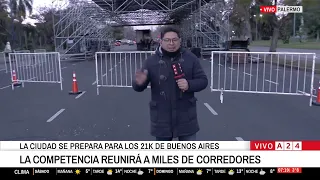 🔴 THE CITY GEARS UP FOR THE BUENOS AIRES 21K