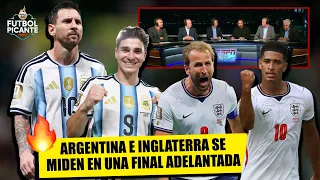 ARGENTINA vs ENGLAND: The ULTIMATE TEST for MESSI's Albiceleste has arrived | Futbol Picante
