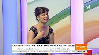 Urtesë Zeneli, kuratore, studente të Departamentit të Antropologjisë -Mirëmëngjesi Kosovë 02.09.2026