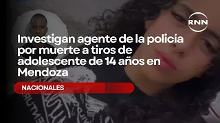 Police officer investigated for fatal shooting of 14-year-old in Mendoza