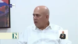 Secretary General of the Dominican Republic's United Left Movement Miguel Mejía visits Cuba