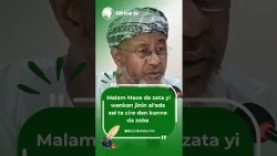 Malam Mace da zata yi wankan jinin al'ada sai ta cire dan kunne da zobe