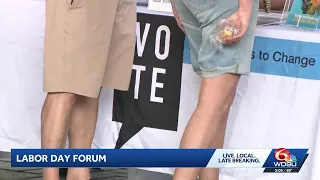Community organizations gather at Hunter's Field to share resources ahead of November Election