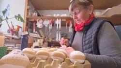 Eier-Malerei: Oster-Kunst auf 5 cm