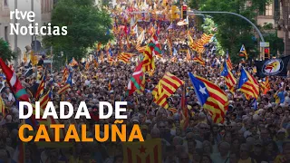 Turnout rises at Barcelona independence protest | RTVE News