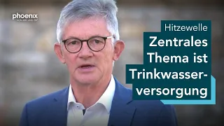 phoenix tagesgespräch mit Ralph Spiegler zur Hitze und Dürre | 14.08.26