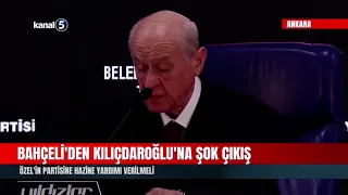 Shocking Move from Bahçeli Against Kılıçdaroğlu! He Backed Özel