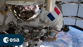 Countdown to Sophie Adenot's second spacewalk