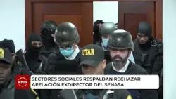 Sociedad civil respalda rechazo a recurso de apelación interpuesto por exdirector de Senasa