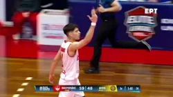 Πανερυθραϊκός - Δάφνη | Το μυθικό triple-double του Νικολαΐδη!