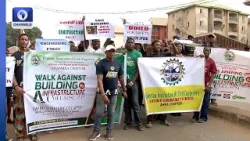 Engineers Hold Rally Against Building Collapse In Anambra
