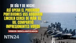 Videos desclasificados: así opera el poderoso portaviones USS Lincoln cerca de Irán