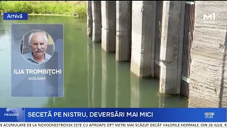 Dniester water discharge to be reduced due to drought