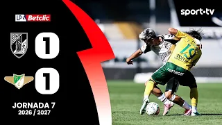 Resumo: Vitória SC 1-1 Moreirense - Liga Portugal Betclic | sport tv