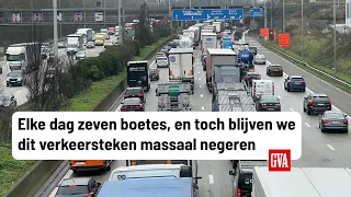 Elke dag zeven boetes, en toch blijven we dit verkeersteken massaal negeren