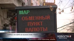 Почему казахстанцы стали покупать меньше евро