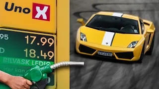 Når benzinen koster 18 kroner literen - hvad så med drømmebilen, der kun kører 6 km/l?