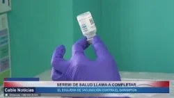 24 FEB 2026 Seremi de Salud llama a completar el esquema de vacunación contra el Sarampión