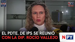 IPS President met with Rep. Rocío Vallejo
