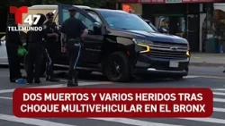 Two dead and several injured after multi-vehicle crash in The Bronx