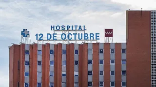Goodbye to the historic tower of the 12 de Octubre Hospital
