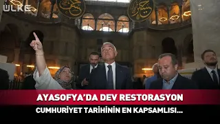 Huge Restoration at Hagia Sophia! The Most Comprehensive in Republican History...