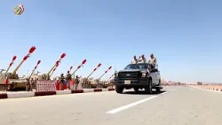 وزير الدفاع يشهد إجراءات التفتيش ورفع الكفاءة القتالية لوحدات مدفعية الرئاسة العامة