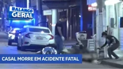 Couple dies in tragic motorcycle crash after hitting trash bin in Porto Velho