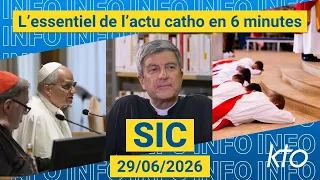 #Ordinations #Consistoire #MgrdeMoulinsBeaufort || #SIC du 29 juin 2026