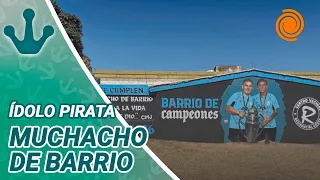 "Neighborhood of champions": the incredible mural of Chino Zelarayán after Belgrano's title