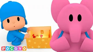 📦 Who’s Hiding in the Box? Pocoyo's Little House 🏠 | Pocoyo Portuguese Brazil | CARTOONS