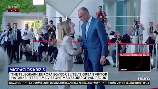The Telegraph: Európa egykor elítélte Orbán határkerítéseit, ma viszont már szüksége van rájuk