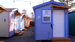 New tiny house village offers a fresh start for those seeking shelter