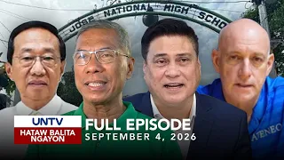 UNTV: Hataw Balita Ngayon | September 4, 2026