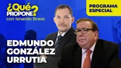 Edmundo González Urrutia conversa con el periodista Isnardo Bravo en ¿Qué Propone?