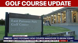 East Potomac Golf Links makeover set to begin Tuesday