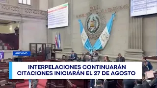 Interpelaciones a ministros continuarán tras resolución de la CC